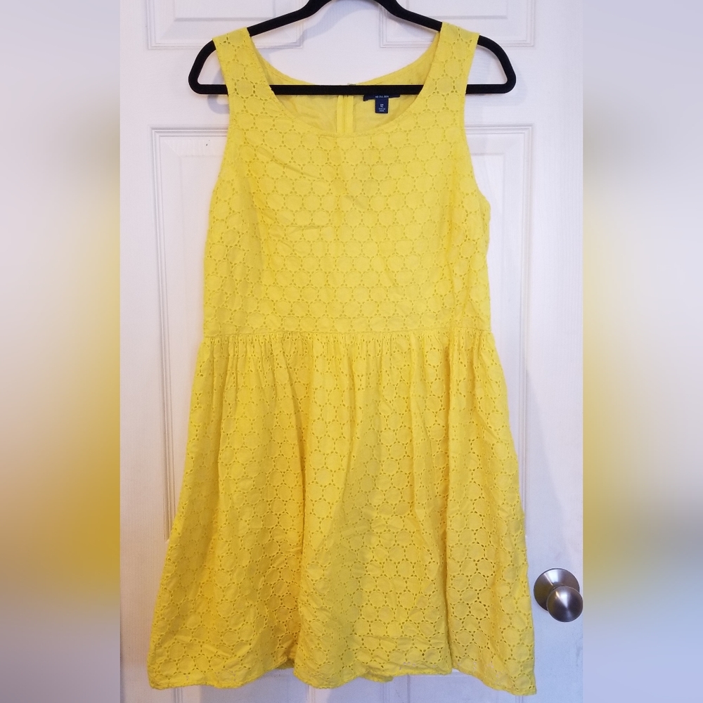 Old navy yellow dress